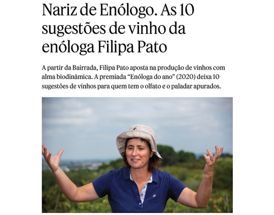 As 10 sugestões de vinho da enóloga Filipa Pato